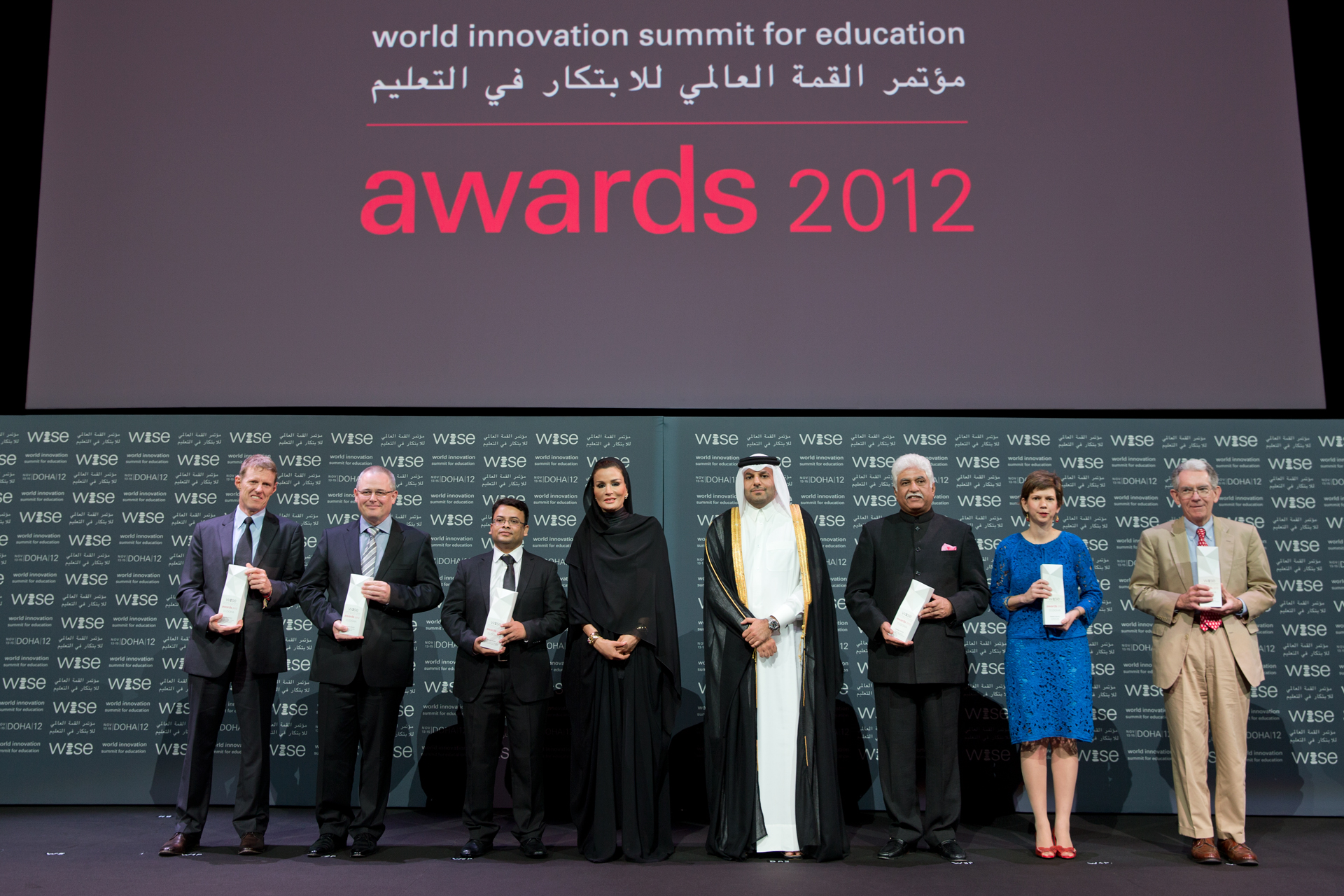 2012WISE教育項目獎獲獎項目代表