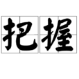 把握(詞語釋義) 把握(詞語釋義)