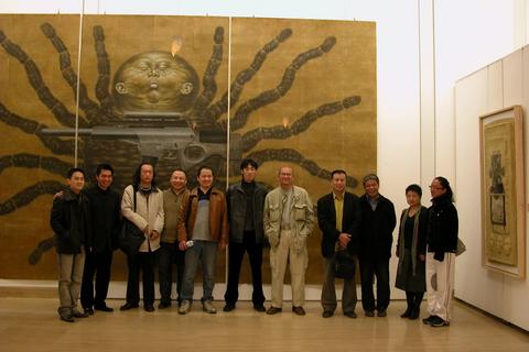 中國美術館合照