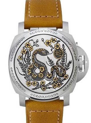 沛納海Luminor Sealand蛇年限量版腕錶