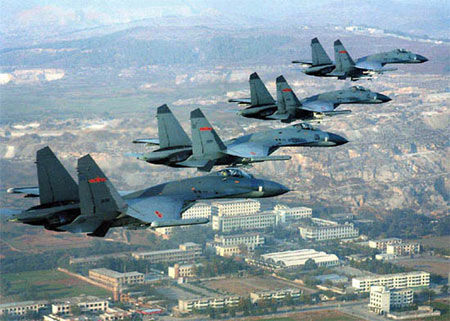 中國在上世紀90年代大批引進俄制蘇-27SK