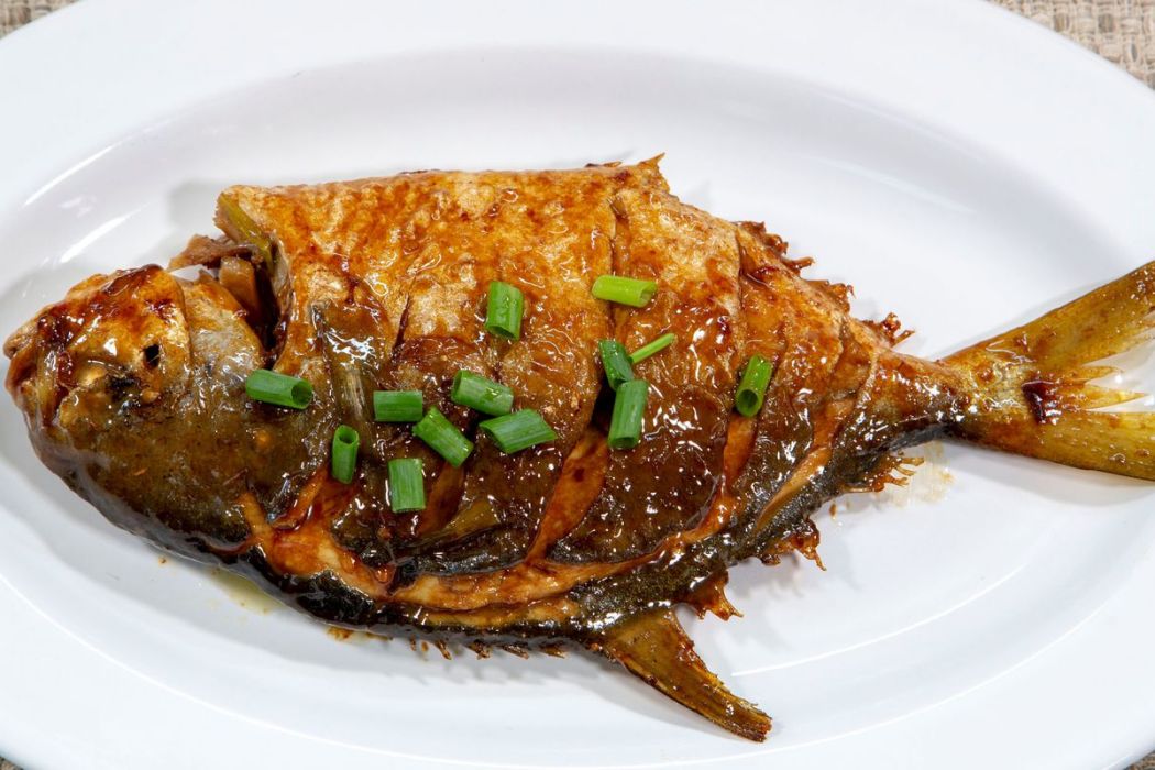青椒燒鯧魚 青椒燒鯧魚