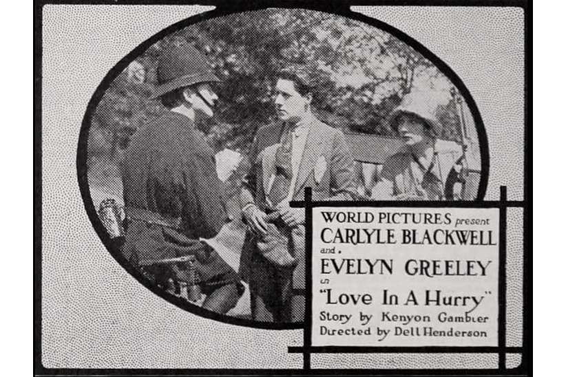 Love in a Hurry(美國1919年Dell Henderson執導的電影) Love in a Hurry(美國1919年Dell Henderson執導的電影)
