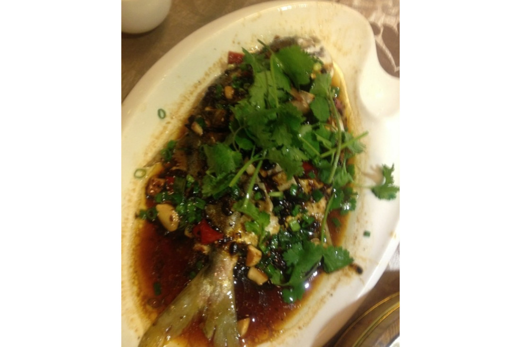 豉汁蒸鯧魚 豉汁蒸鯧魚