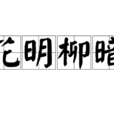 花明柳暗(漢語成語) 花明柳暗(漢語成語)