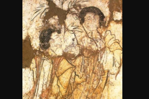 侍女戲鳥圖 侍女戲鳥圖