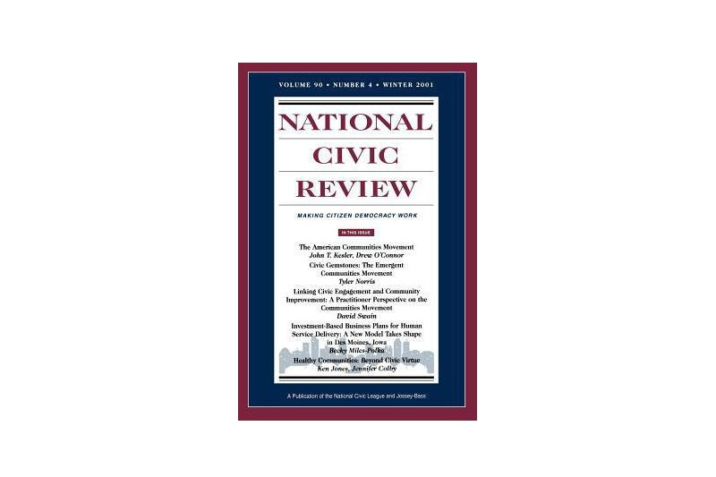 National Civic Review National Civic Review