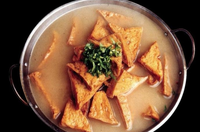 炸豆腐雞湯煲