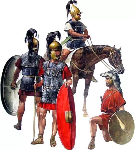 蘇拉麾下的羅馬軍團步兵與騎兵