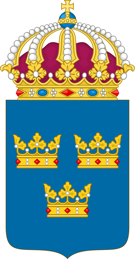 瑞典國徽（瑞典政府使用）