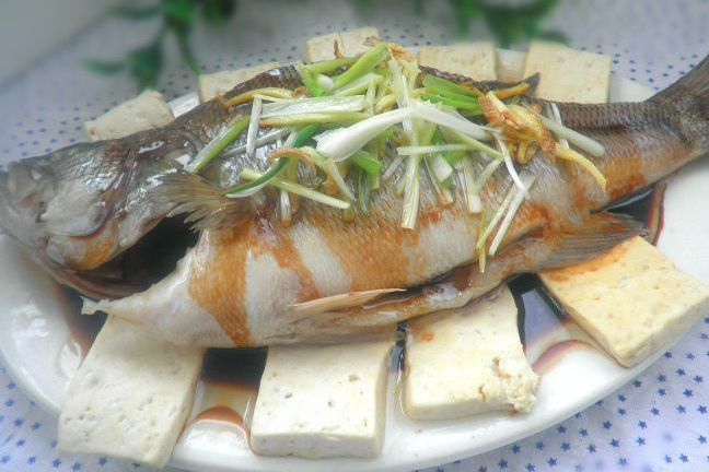 蒸豆腐魚 蒸豆腐魚