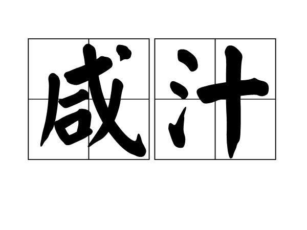 鹹汁 鹹汁