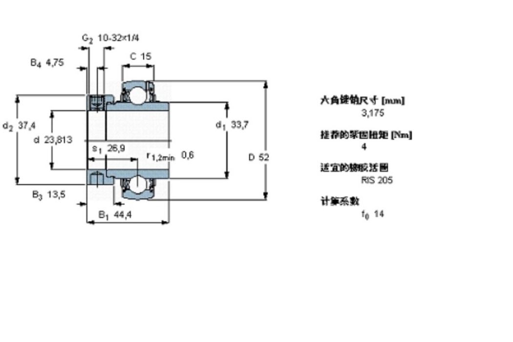 SKF YEL205-015-2F軸承 SKF YEL205-015-2F軸承