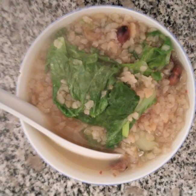 鹹炒米粥 鹹炒米粥