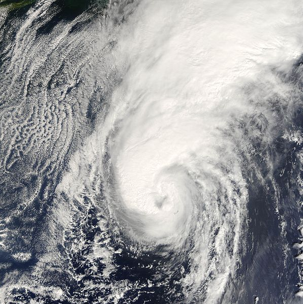颶風（弗羅倫薩）衛星雲圖