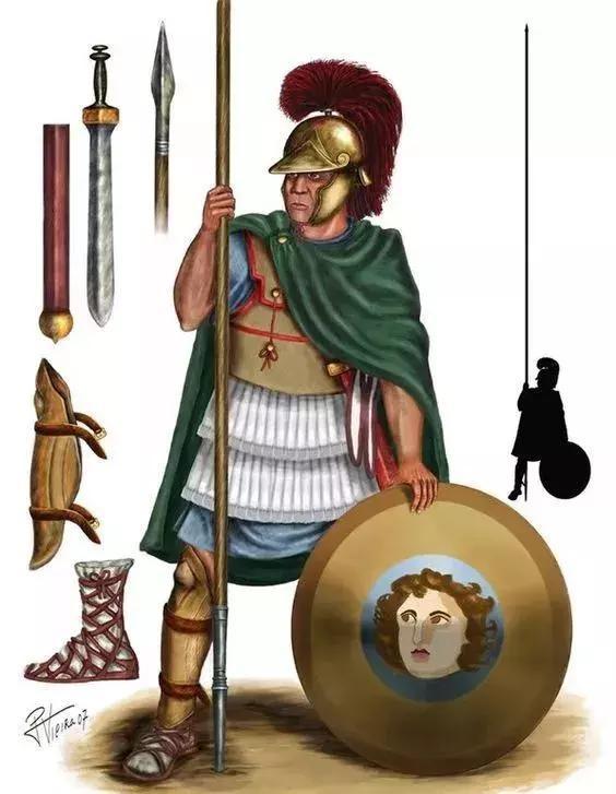塞琉古帝國的希臘裔方陣士兵