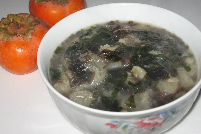 竹笙紫菜羹 竹笙紫菜羹