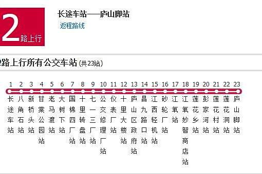 九江公交2路