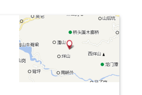 白牛坑村 白牛坑村