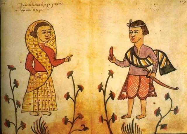 早期歐洲人繪製的 下緬甸居民形象