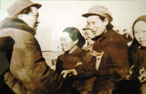 1949年3月25日李堅真與毛澤東