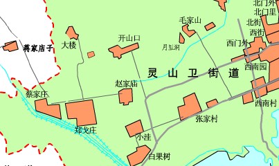 蔡家莊村地理位置