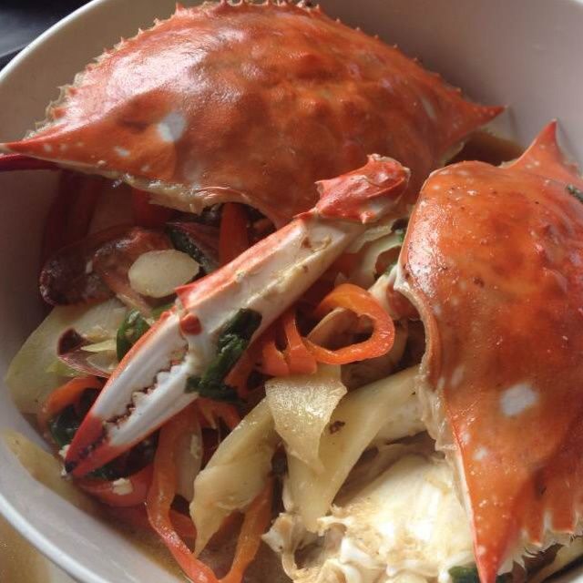子姜飛蟹煲 子姜飛蟹煲