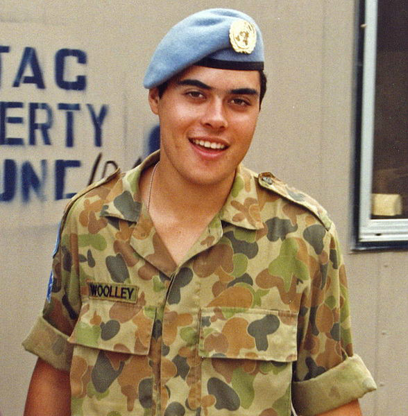1993年，一個聯柬機構的維和士兵