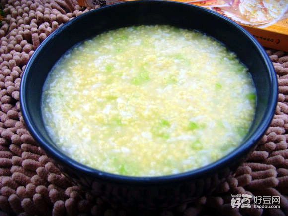 芹菜雙米粥