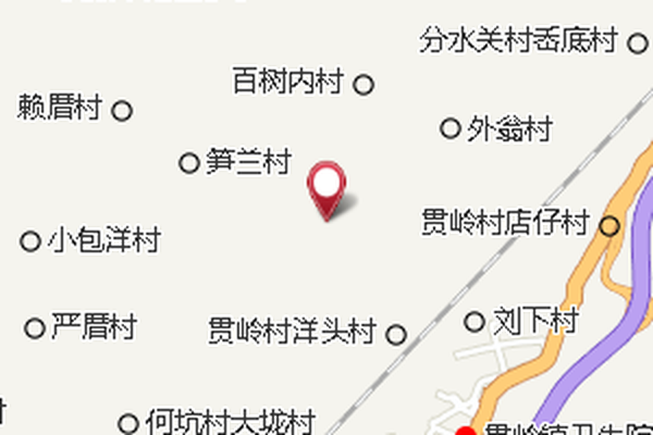 貫嶺村烏岩村 貫嶺村烏岩村