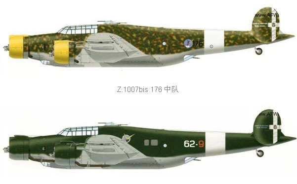 Z.1007bis 176 、62中隊