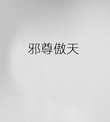 邪尊傲天 邪尊傲天