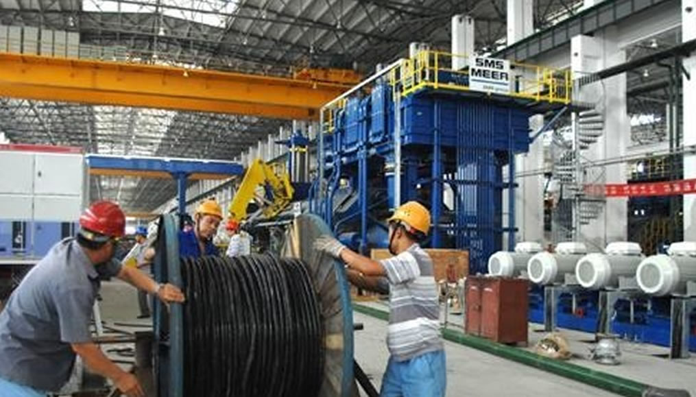 兗礦集團150MN擠壓生產線，世界最大
