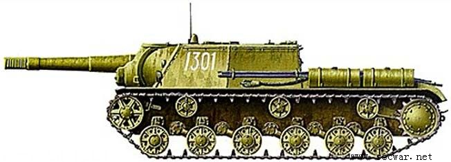 SU-152自行火炮