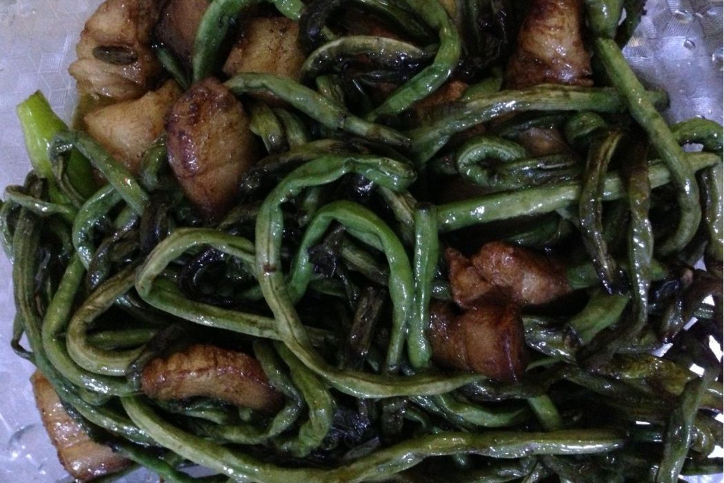 豇豆鹹菜 豇豆鹹菜