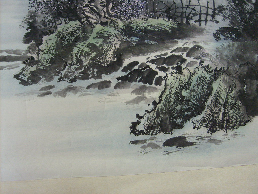 中國山水畫(以山川自然景觀為主要描寫對象的中國畫)