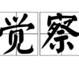 覺察(詞語) 覺察(詞語)