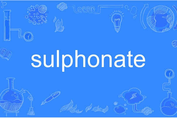 sulphonate sulphonate