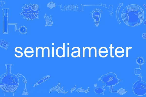 semidiameter semidiameter