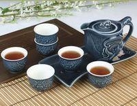 新龍首活瓷茶具組
