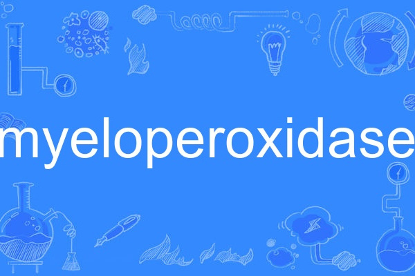 myeloperoxidase myeloperoxidase