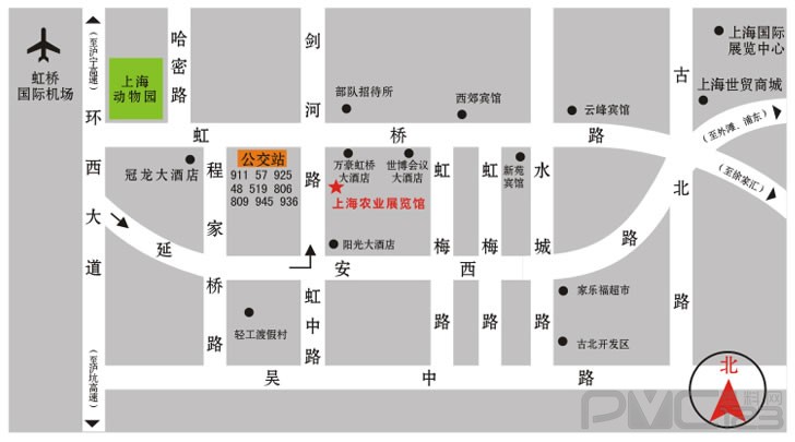 上海農展館地址圖
