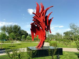 北京朝陽公園---雕塑