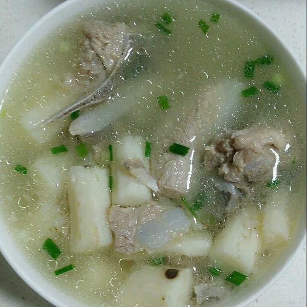 淮山黃豆排骨湯
