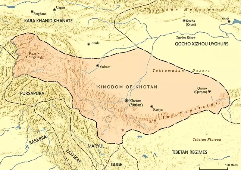 鼎盛時期的于闐王國