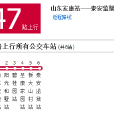 泰安公交47路 泰安公交47路