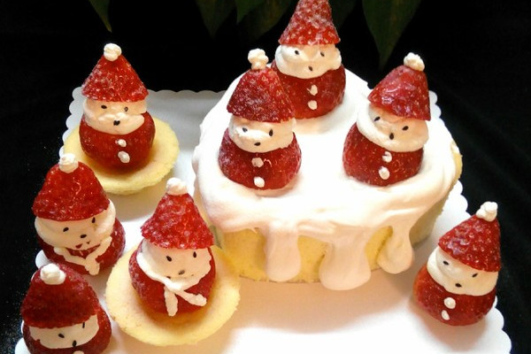 聖誕小雪人蛋糕