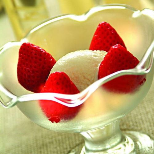 草莓冰粥