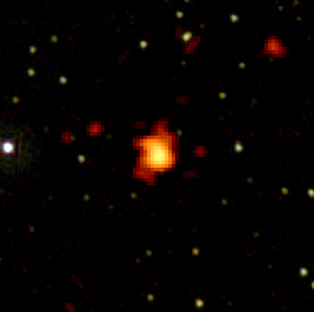 費米伽瑪射線空間望遠鏡所拍攝的GRB 080916C