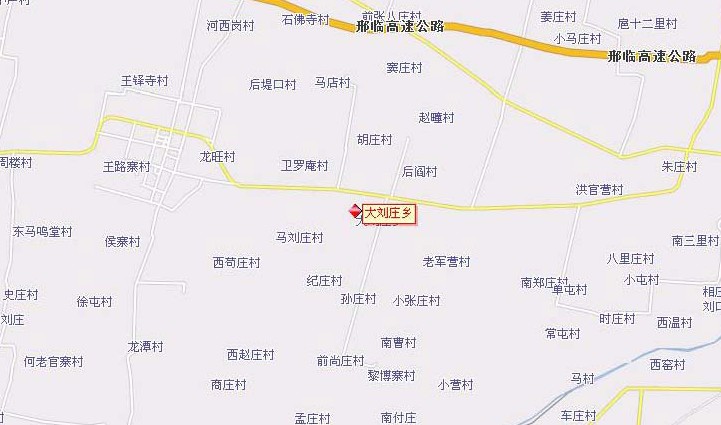 劉莊鄉地圖